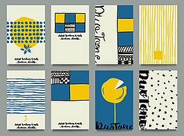 创意时尚卡片模板设计