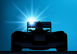 F1赛车四驱车设计矢量素材 (3)