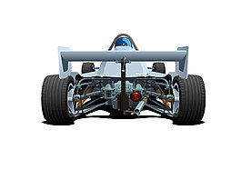 F1赛车四驱车设计矢量素材 (8)