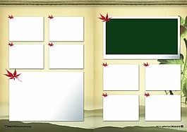 PSD格式同学聚会纪念册同学录校友录毕业纪念册模板内页6