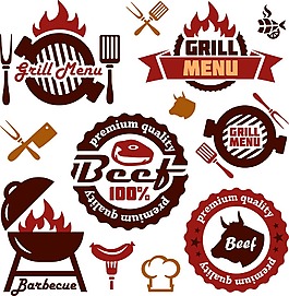 BBQ图标