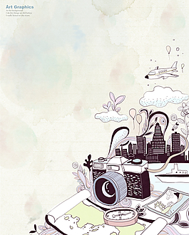 古典背景 艺术花纹 单页背景图片