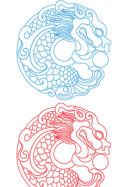 龙头构图