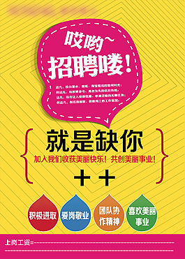 招聘海报