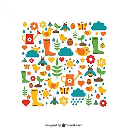 丰富多彩的园林元素