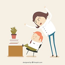 老板疯了，懒惰的工人