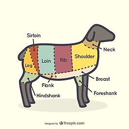 羊肉图