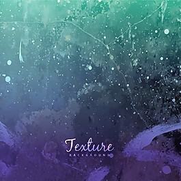 蓝色和紫色的Grunge纹理