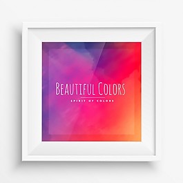 丰富多彩的背景海报