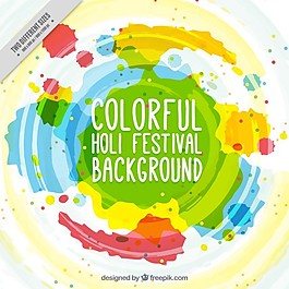 丰富多彩的节日背景