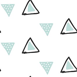 淡雅三角形底纹