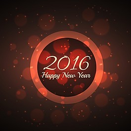 新的一年2016的背景虚化背景