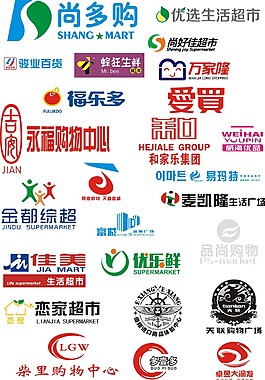 超市logo