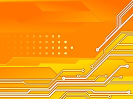 橙色背景矢量图素材