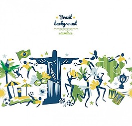 丰富多彩的巴西背景