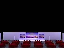 校友会会场3D设计