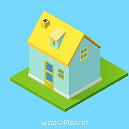 3D房子AI图片