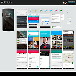 精美手机UI工具包PSD素材