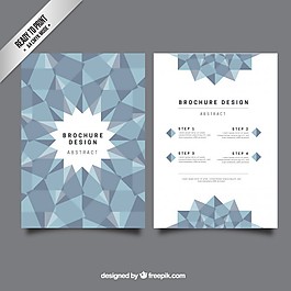 几何花商业小册子