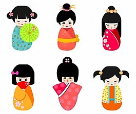 日本文化娃娃