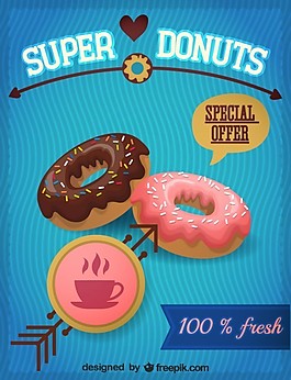 草莓和巧克力馅料的甜甜圈