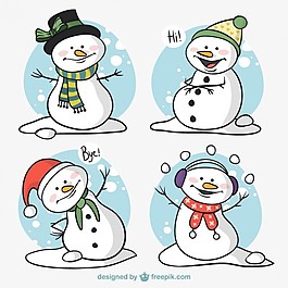 堆雪人的角色