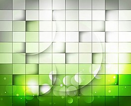 绿色马赛克背景