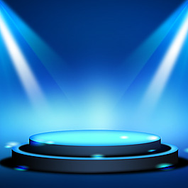 蓝色舞台主图
