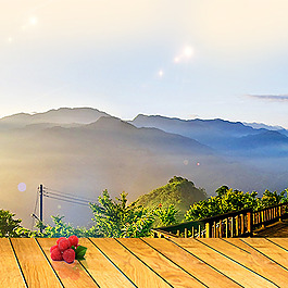 木地板观景台
