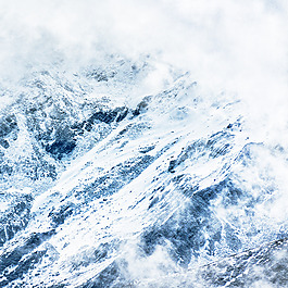 雪山雪景背景