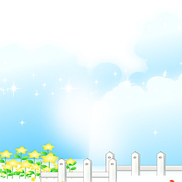 小清新春季背景
