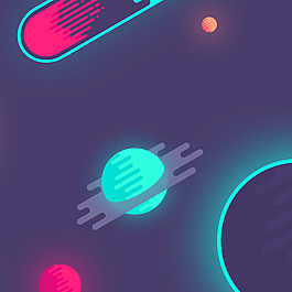 科幻促销推广主图背景图