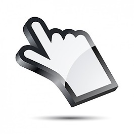 手形指针图片 手形指针素材 手形指针模板免费下载 六图网