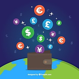 世界货币的图标