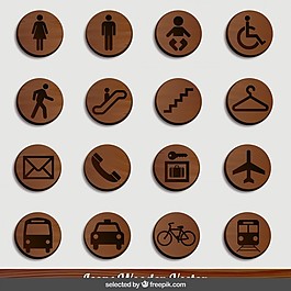 运输木材的标志