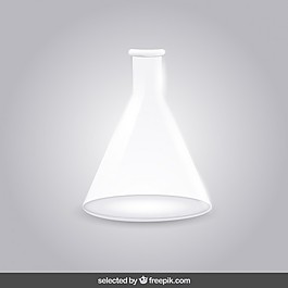 现实的实验室玻璃