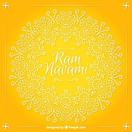 RAM navami黄色背景造型观赏