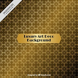 豪华的装饰艺术风格的背景