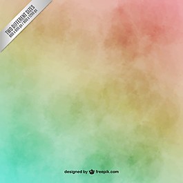 丰富多彩的水彩背景