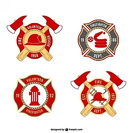 消防队员徽章包