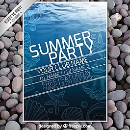 海军陆战队夏季海报