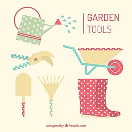 实用和可爱的花园工具