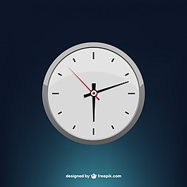 程式化最小时钟面矢量