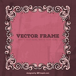 复古风格的装饰框