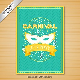 有趣的狂欢节生动的颜色