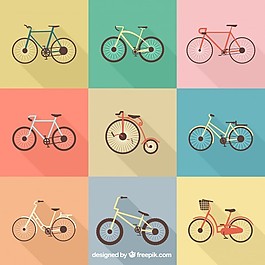 复古自行车保藏