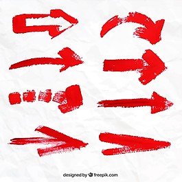 红色箭头收藏