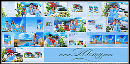 {雨后的天}婚纱样册