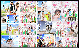 华人视觉新派婚纱样片合集B