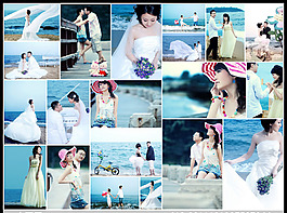 {海边}婚纱样片E